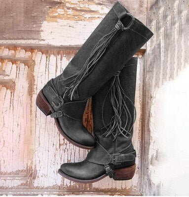 Roxys Galleries | Vintage calf boots for women